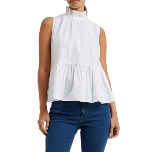 French Connection Rhodes Poplin Top